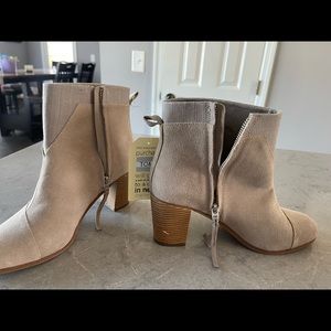 Tom's lunata booties beige